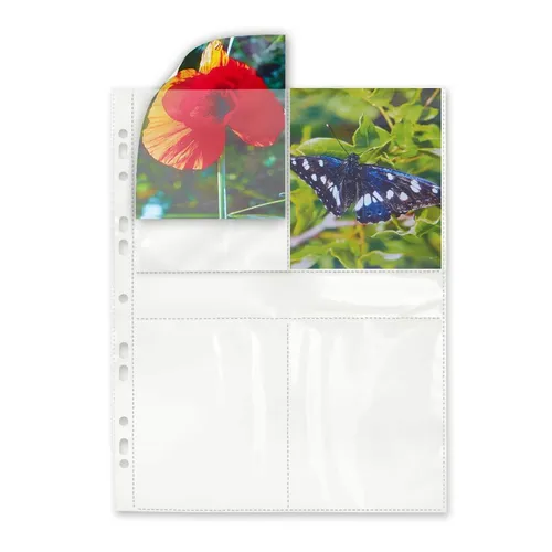 Fotohüllen Sammelhüllen Postkarten Folien 9x13 Taschen Fotos Postkartenhülle 300