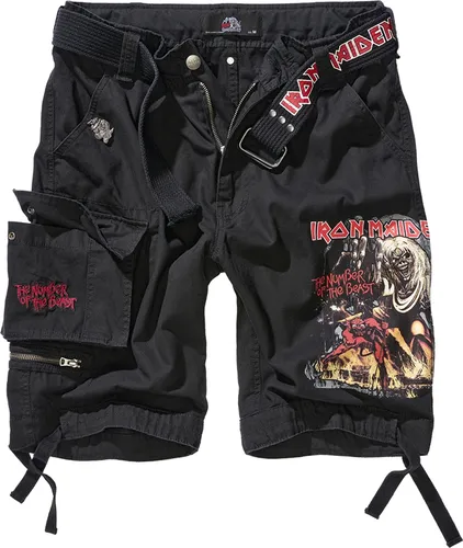 Brandit Iron Maiden Savage NOTB Cargo-Shorts von Brandit