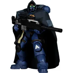 McFarlane Warhammer 40.000 Figur - Detaillierte Actionfigur im Maßstab 17,8 cm mit 22 beweglichen Teilen. Ideal für Sammler und Fans, inklusive Bolzenkarabiner und Basis.