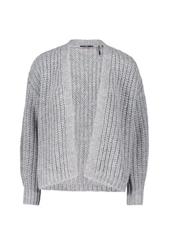 Strickjacke ZERO Damen Grobstrickjacke offener Style von Zero