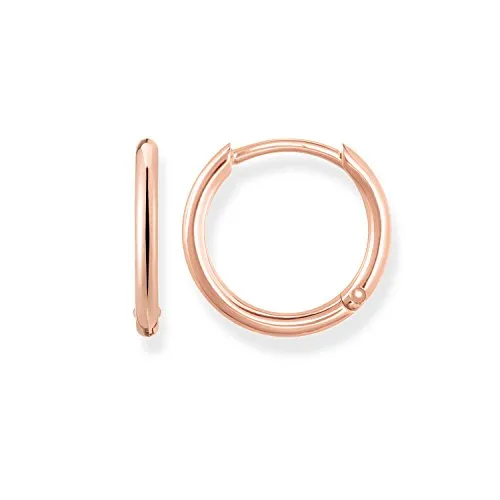 Thomas Sabo Creolen Klein vergoldetes Silber CR608-415-12 - Ohrringe für Damen aus 925er Sterlingsilber, vergoldet und perfekt kombinierbar mit anderen Schmuckstücken von Thomas Sabo – ein ideales Geschenk für jeden Anlass.