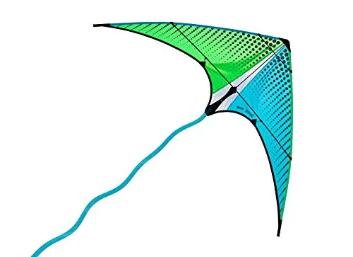 Prism Kite Technology Neutrino in Grün und Blau – EIN schneller und reaktionsschneller Drachen, um Ihre Reflexe zu testen