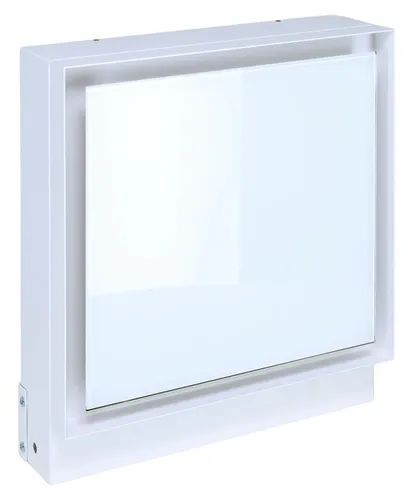 Warmluftgitter Open Air 007-UnderCover Licht 350 x 350 mm - Praktisches Warmluftgitter mit integrierter LED-Beleuchtung für stimmungsvolle Atmosphäre. Der dezente Rahmen in Weiß und die herausnehmbare Frontplatte sorgen für einfache Handhabung und ansprechendes Design.