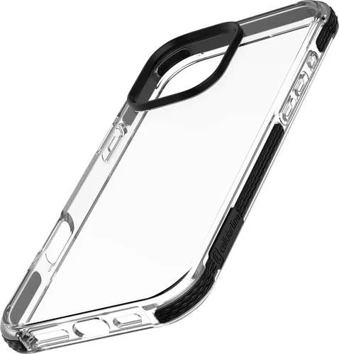 Cellularline Strong Guard Case Backcover Apple iPhone 16 Pro Transparent Stoßfest TETRACIPH16PROT