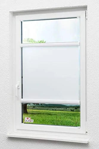 Lysel Outlet Glasleistenrollo verspannt Tageslicht 115cm x 175cm