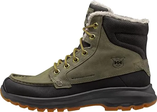 Helly Hansen Garibaldi V3 Winterstiefel 11.5 - Wanderschuhe für Herren, wasserdicht mit PrimaLoft Eco Isolierung für warme Füße und robustem Grip auf rutschigen Oberflächen. Nachhaltig hergestellt mit recyceltem Futter und PFC-freiem Leder.
