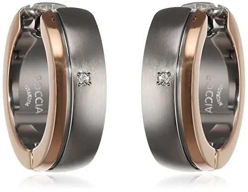 Boccia Damen-Creolen Titan von Boccia Titanium