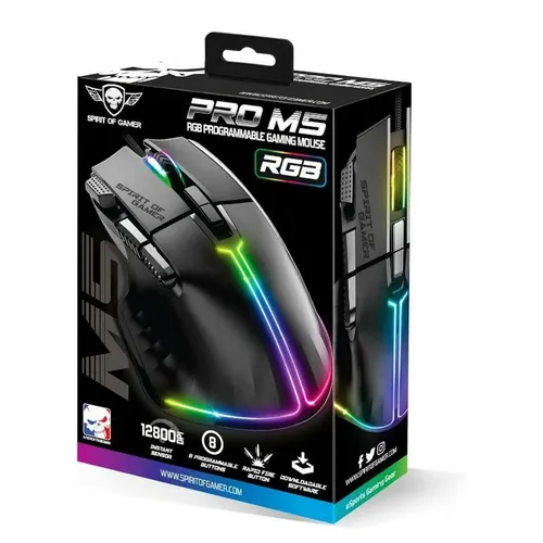 Produktbild Mouse Spirit of Gamer Souris Pro M5 Schwarz