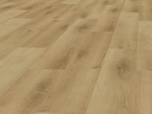 BASICfloor Vinylboden Eiche Landhausdiele - Hochwertiger Vinylboden in Eiche Markant Rohoptik, ideal für Feuchträume. Stärke: 2 mm, einfach zu verlegen durch Verklebung, perfekt für stilvolle Wohnräume.