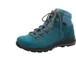 Hanwag Wanderstiefel blau 37,5 EU - Wanderschuhe, aus hochwertigem Nubuk- und Veloursleder, ideal für anspruchsvolle Wanderungen und perfekten Halt auf jedem Terrain.