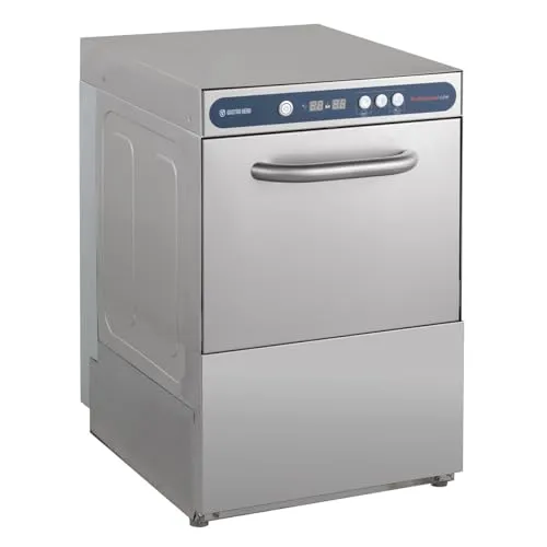 GastroHero Dönergrill Gläserspülmaschine Digital mit Dosierer & Ablaufpumpe
