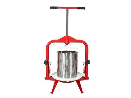 Güde Obstpresse OP 14 - 14 Liter Edelstahl Presskorb - Entsafter mit robustem Stahlrahmen und leichtgängiger Stahlspindel für müheloses Pressen von Obst. Ideal für die schnelle Saftproduktion in der Küche.