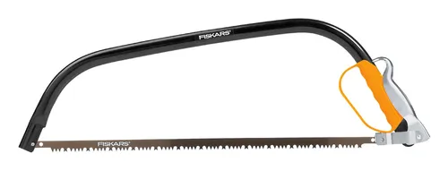 Fiskars Bügelsäge 24 - 1000615 - Hochwertige Bügelsäge für präzises Schneiden, ideal für Garten- und Holzarbeiten mit ergonomischem Griff für besseren Halt.