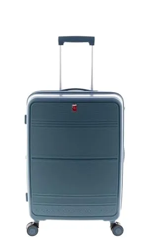 GLADIATOR SAONA 3511 mittelgroßer Koffer, blau, Polypropylen, blau, Mittelgroßer Koffer SAONA 3511 Polypropylen