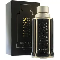 HUGO BOSS BOSS The Scent Magnetic For Him 100 ml - Eau de Parfum mit betörenden Maninka- und Vanillenoten, die eine magnetische Anziehungskraft erzeugen. Ideal für selbstbewusste Männer, die ihre Sinnlichkeit unterstreichen möchten.