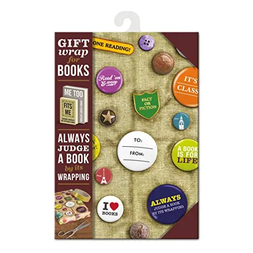 Gift Wrap for Books - Book Badges