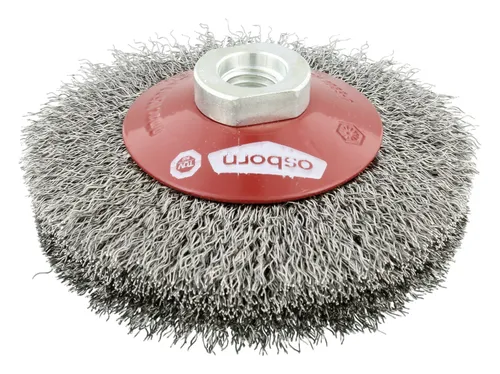 Osborn Kegelbürste Stahldraht M14 100 x 20 mm gewellt - 0002512161