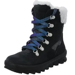 Superfit Mädchen Flavia Warm Gefütterte Gore-tex Schneestiefel, Grau Lila 2010, 32 EU Weit - Wanderschuhe mit kuscheligem Warmfutter und praktischem Innenzipp für schnellen Einstieg, ideal für kalte Tage und Outdoor-Abenteuer.