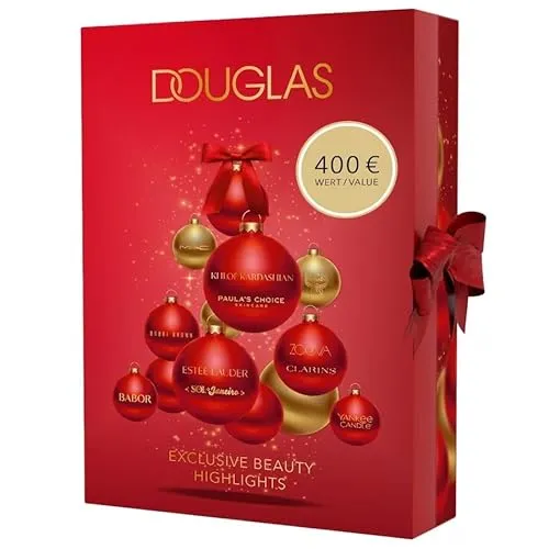 🎄 Douglas MAKE-UP Adventskalender 2024 - DUFT & PFLEGE Highlights - Weihnachts-Adventskalender mit hochwertigen Pflege- und Duftprodukten im Wert von 350€, perfekt für Beauty-Liebhaber.