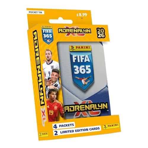 Panini FIFA 365 Adrenalyn XL Sammelkarten - Pocket Tin