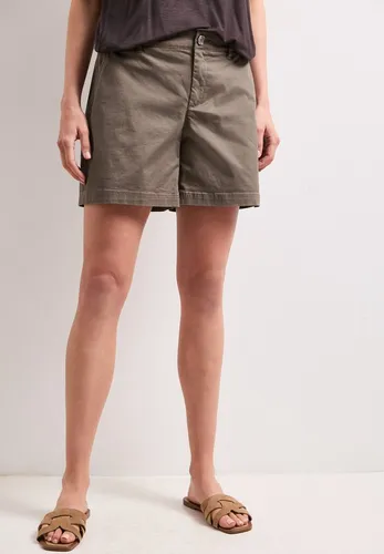 Street One Damen Mid Waist Chino Shorts – Casual Fit für den Sommer - Leichte Chino Shorts aus Baumwolle mit Stretchanteil, ideal für entspannte Sommertage. Der Mid Waist Schnitt sorgt für optimalen Tragekomfort.