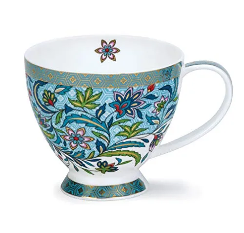 Shangri-La Dunoon Tasse Skye - 450 ml - Cappuccinotassen aus feinstem Bone China, handgefertigt in England, ideal für stilvolles Kaffeegenuss mit großzügiger Füllmenge.
