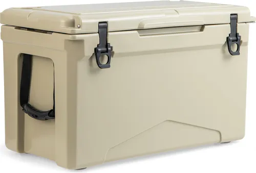GOPLUS 47L Kühlbox, Isolierbox tragbar mit Griff, Thermobox Coolbox ohne Strom, Outdoor Camping Picknick