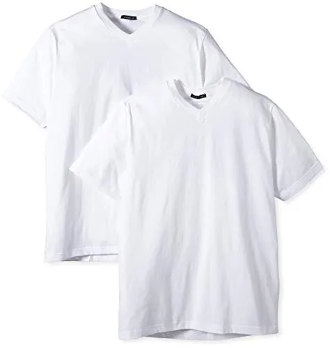 Schiesser Herren T-Shirt Unterhemd, Weiß (100-weiss), L - T-Shirts für Herren, hochwertig verarbeitet mit hoher Formstabilität und in klassischem Weiß, hergestellt in Europa.