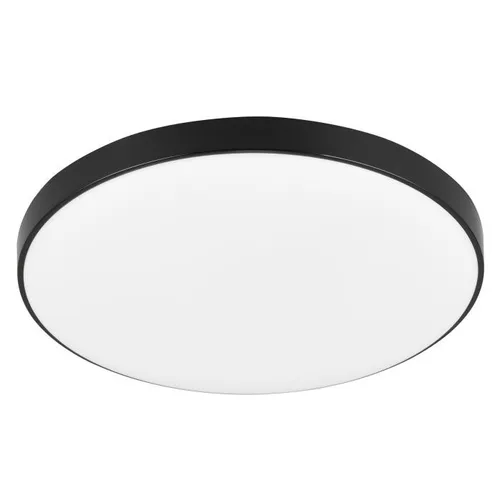 LED-Deckenleucht 18Watt Ø 27cm Kunststoff Schwarz