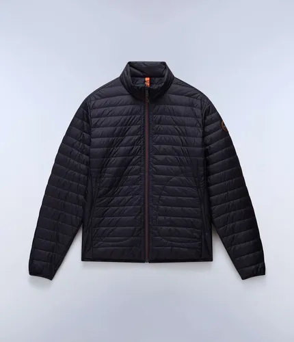 Napapijri Anorak A-Amiata NP0A4ICT – Herren Freizeitjacke - Stylischer Anorak in Black Beauty, aus strapazierfähigem Nylon, ideal für die Sommerfreizeit. Bequeme Passform und maschinenwaschbar für unkomplizierte Pflege.