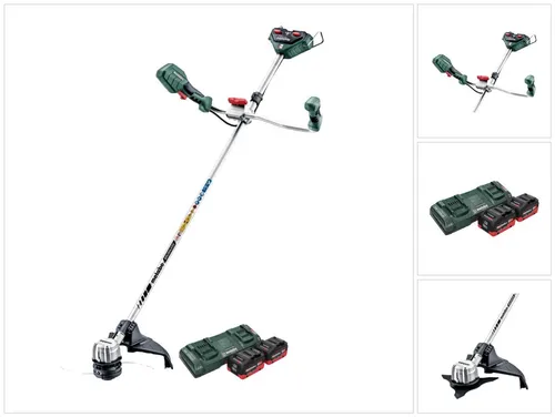Metabo FSB 36-18 LTX BL 40 Akku Freischneider mit 2x 10,0 Ah Akkus