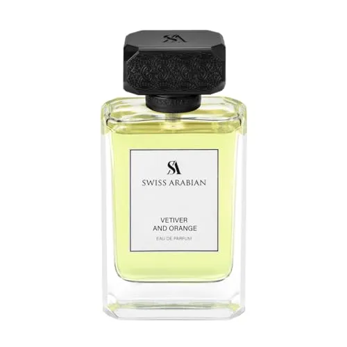 Swiss Arabian Vetiver and Orange Eau De Parfum 100 ml (unisex) - Eau de Parfum mit zitrisch-holziger Komposition, die Frische und maskuline Eleganz vereint. Ideal für Alltag und besondere Anlässe, sorgt für einen bleibenden Eindruck.