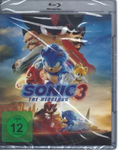 Sonic The Hedgehog 3 - BuRay - Neu / OVP