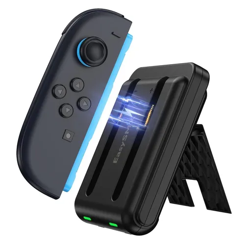 Dual Controller Charger Station für Nintendo Switch 2 Joy-Con Konsole Schwarz
