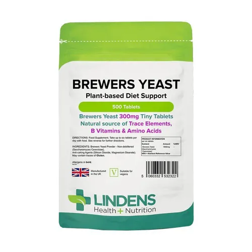 Lindens Brewer’s Yeast 300 mg(500 tablets