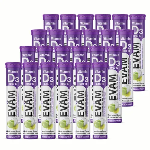 EVÄM Vitamin D3 Brausetabletten von EVÄM