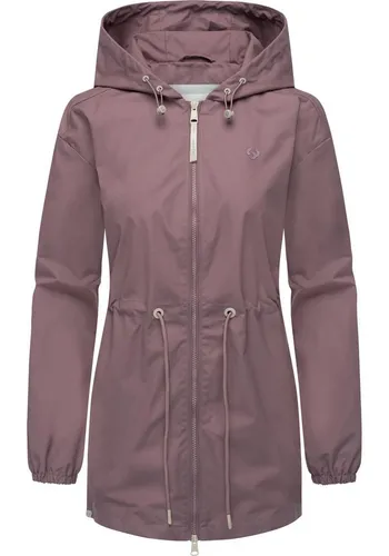 Ragwear Outdoorjacke Monadissimo B Leichte Kapuzenjacke mit Taillenzugband