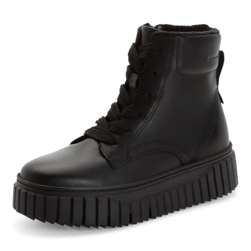 Tamaris Damen Stiefel Leder schwarz 40