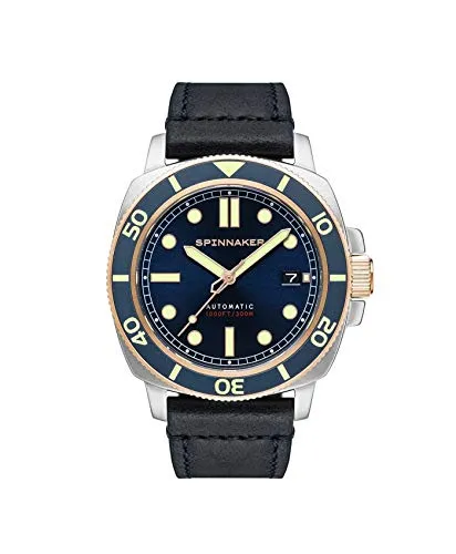 Spinnaker Herren 42mm Hull Diver Automatik Uhr