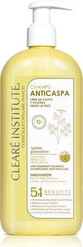 Redenhair Anti-Schuppen-Shampoo 400 ml - Anti-Schuppen-Shampoo für gesunde Kopfhaut. Beseitigt Schuppen und Juckreiz, reinigt sanft und spendet Feuchtigkeit. Ideal für normales bis fettiges Haar mit 95% natürlichen Inhaltsstoffen.