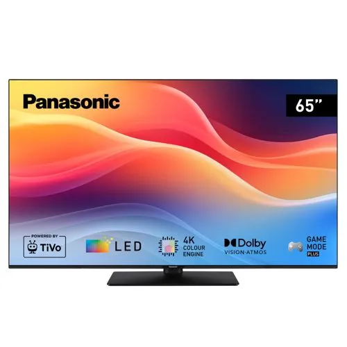 Panasonic TV-65W61AEZ 65 Zoll 4K LED Fernseher - Heimkino, erleben Sie beeindruckende 4K Auflösung und lebendige Farben für ein fesselndes Fernseherlebnis.