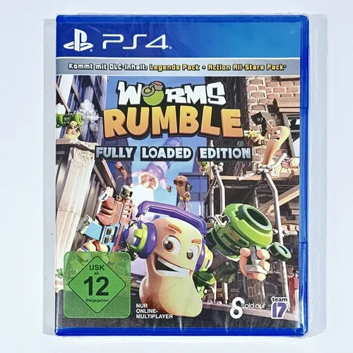 PlayStation 4 Online Multiplayer Game WORMS RUMBLE FULLY LOAD EDITION Neu Sealed