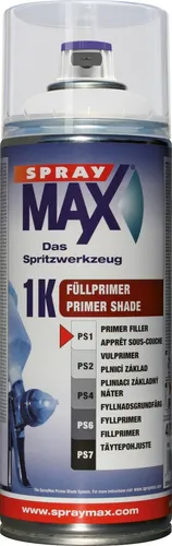 1K Füllprimer weiß Füller SprayMax Spray Max Primer Shade Spray 400ml 680271