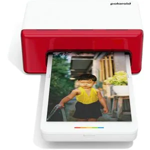 Polaroid Hi Print 4x6 - Tragbarer Bluetooth-Fotodrucker in Weiß, für lebendige Postkartenformate und kreative Bearbeitung mit der App