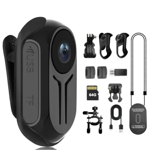 HD 1080P Mini Bodycam – Kompakte Körperkamera für Action & Sicherheit