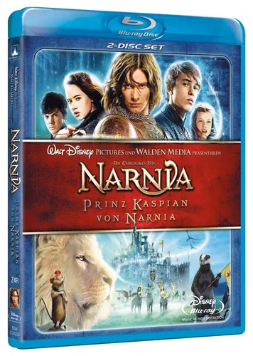 Die Chroniken von Narnia - Prinz Kaspian von Narnia [Blu-ray] - Fantasy-Film ab 12 Jahren, mit beeindruckenden visuellen Effekten und einer packenden Geschichte über Mut und Freundschaft.