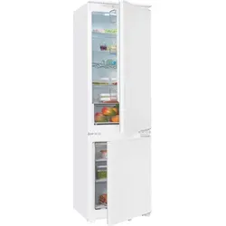 Exquisit EKGC270-70-NF-010E Einbau Kühl-Gefrierkombination - Kühlschrank mit 246L Volumen, energiesparender LED-Beleuchtung und Schnell-Kühlfunktion - ideal für die moderne Küche.