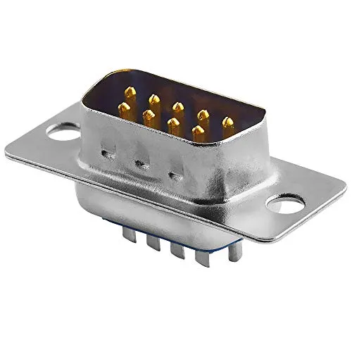 BestPlug D-SUB 9pol Einbaubuchse Terminal männlich