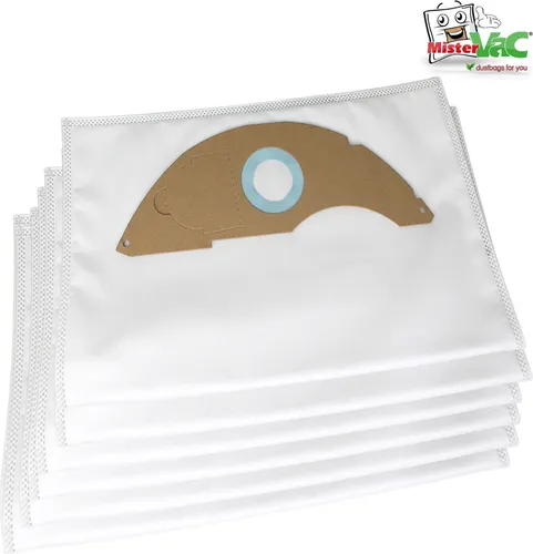 MisterVac Staubsaugerbeutel 5 Stück - kompatibel mit Kärcher 1.378-600.0 NT 22 1, 5-lagiges Vlies für hohe Filterleistung und reißfestes Design