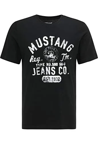 MUSTANG Herren Regular Fit Alex C Print Tee